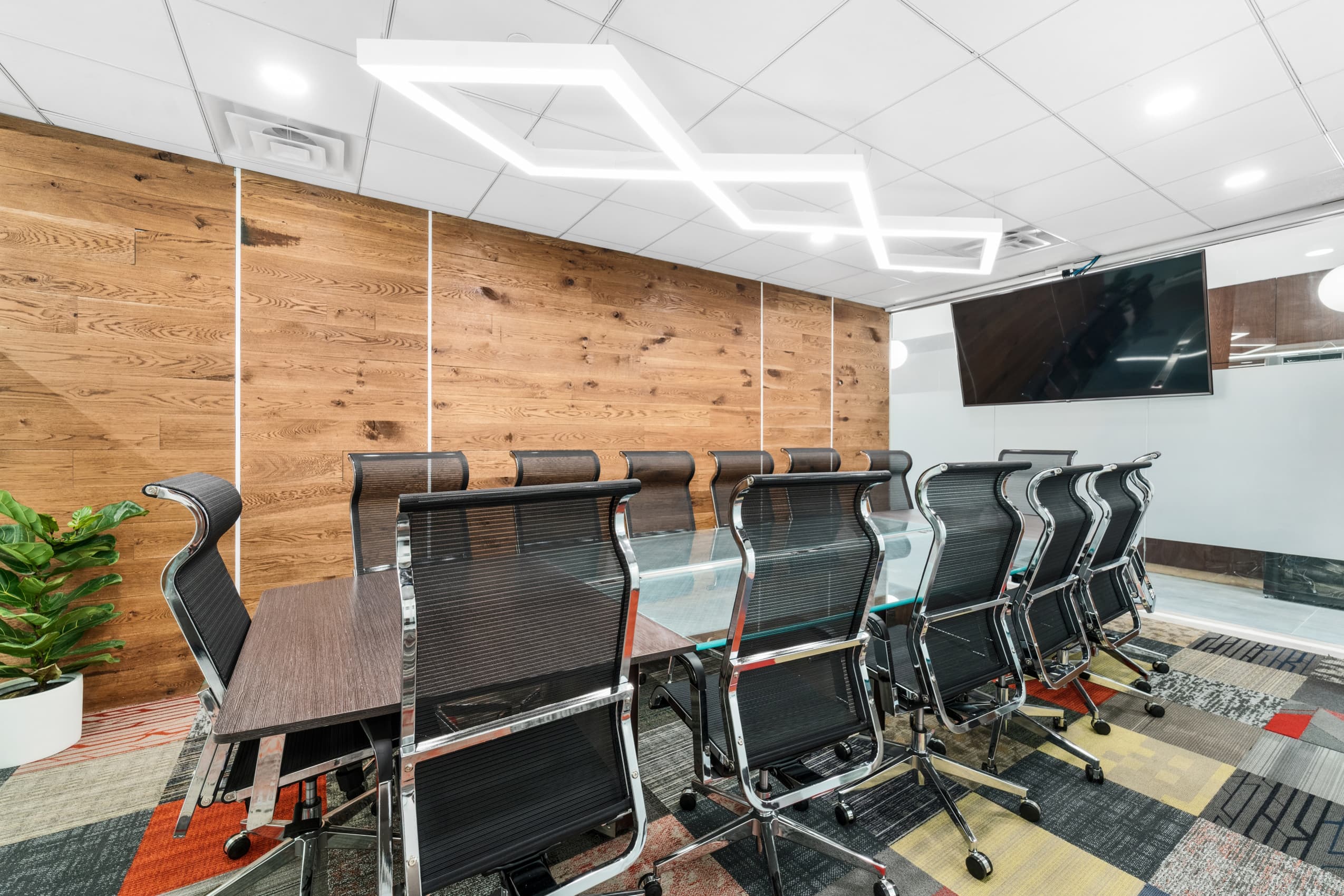 Executive office suite at EONY in the Midtown Fashion District